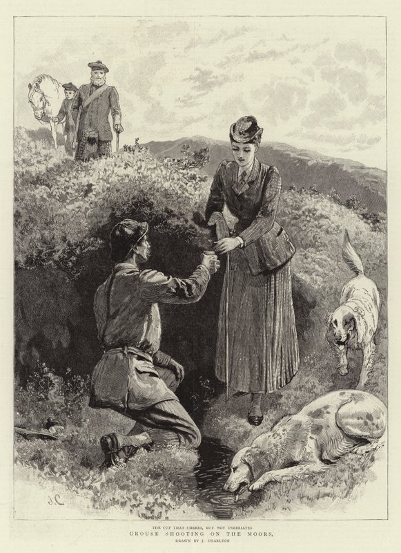 घोड़ों की शूटिंग Moors पर द्वारा जॉन चार्लटन