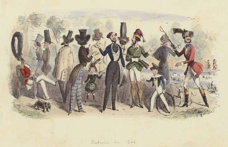 1844 के लिए फैशन द्वारा जॉन लीचो