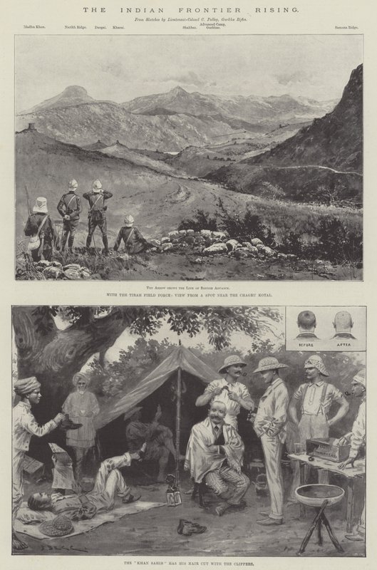 द इंडियन फ्रंटियर राइजिंग द्वारा जोसेफ हॉलैंड ट्रिंगहैम