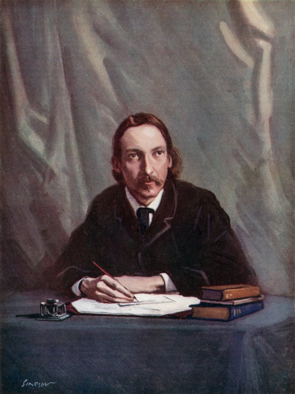 रॉबर्ट लुई स्टीवेन्सन, 1850-1894 द्वारा जोसेफ सिम्पसन