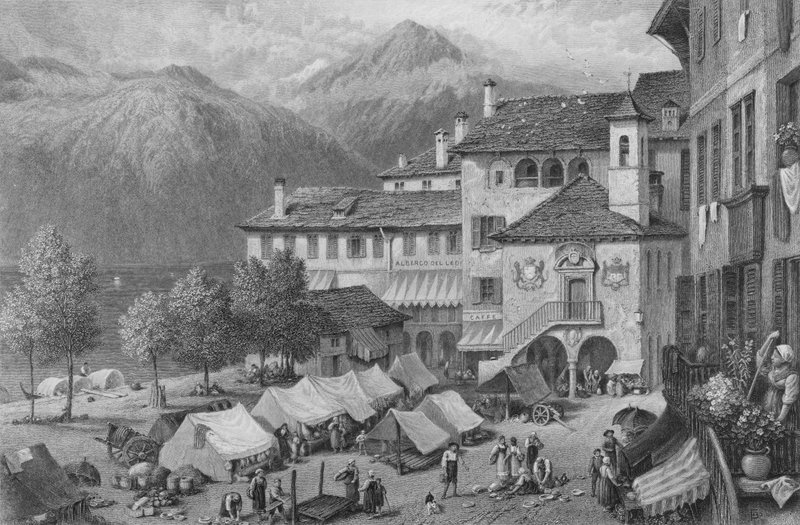 ओइता (उत्कीर्णन) द्वारा माइल्स बिरकेट (बाद में) फोस्टर