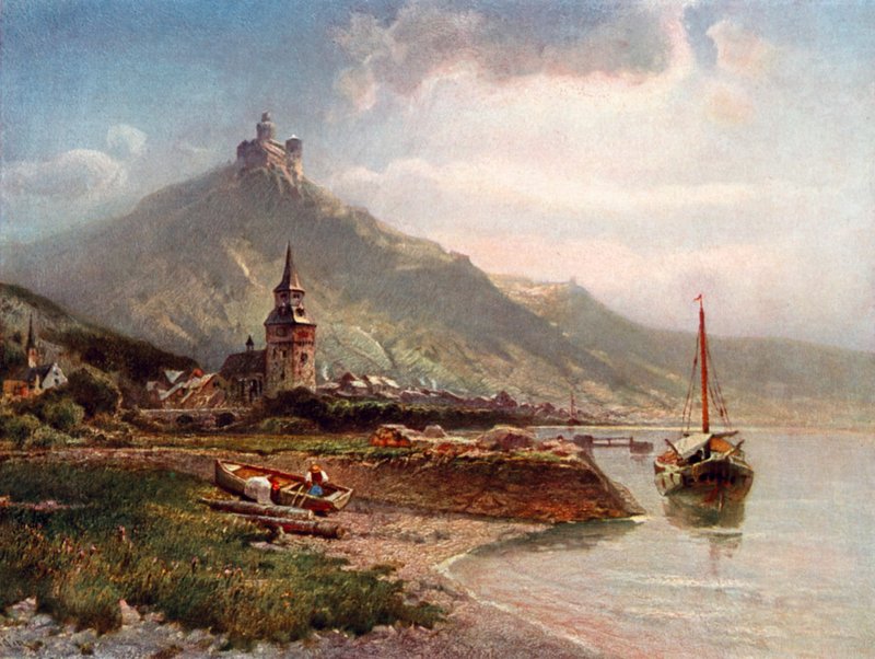 Braubach and the Marksburg द्वारा निकोलाई एस्टुडिन