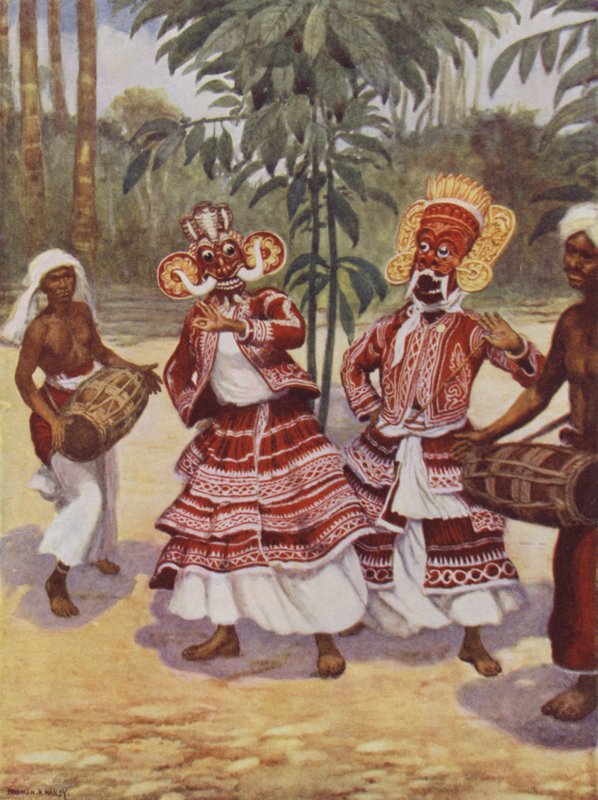सिंहली डेविल-डांसर द्वारा नॉर्मन हार्डी