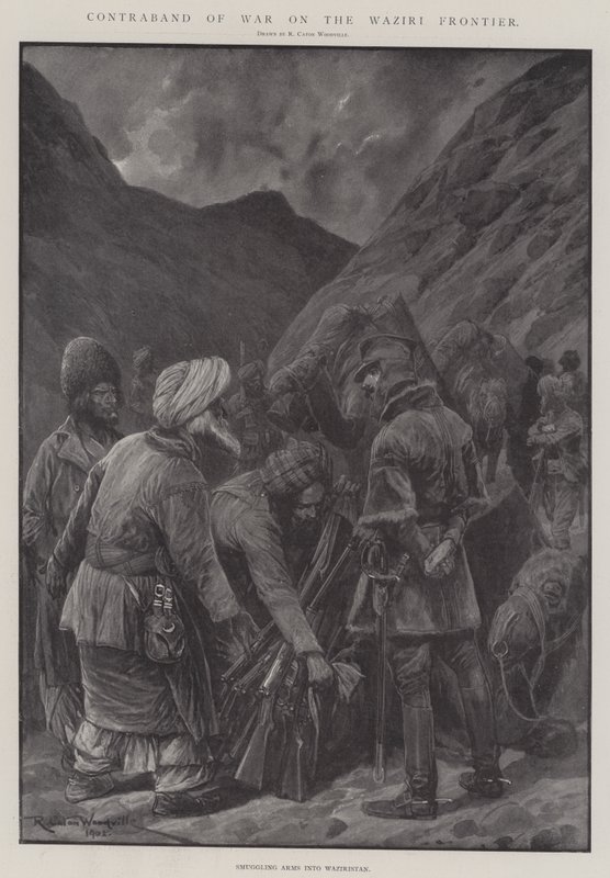 वज़िरी फ्रंटियर पर युद्ध का विरोध द्वारा रिचर्ड केटन वुडविले जूनियर
