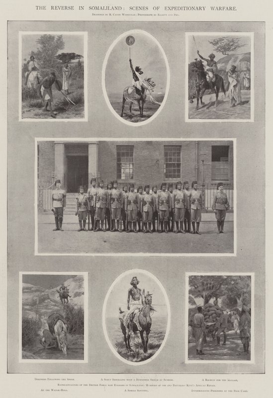 सोमालीलैंड में रिवर्स, एक्सपेडिशनरी वारफेयर के दृश्य द्वारा रिचर्ड केटन वुडविले जूनियर