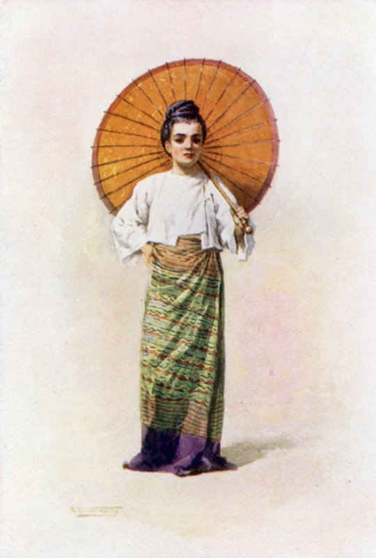 Ma-Hla-Byu (मिस सुंदर और निष्पक्ष) द्वारा रॉबर्ट जॉर्ज टैलबोट केली