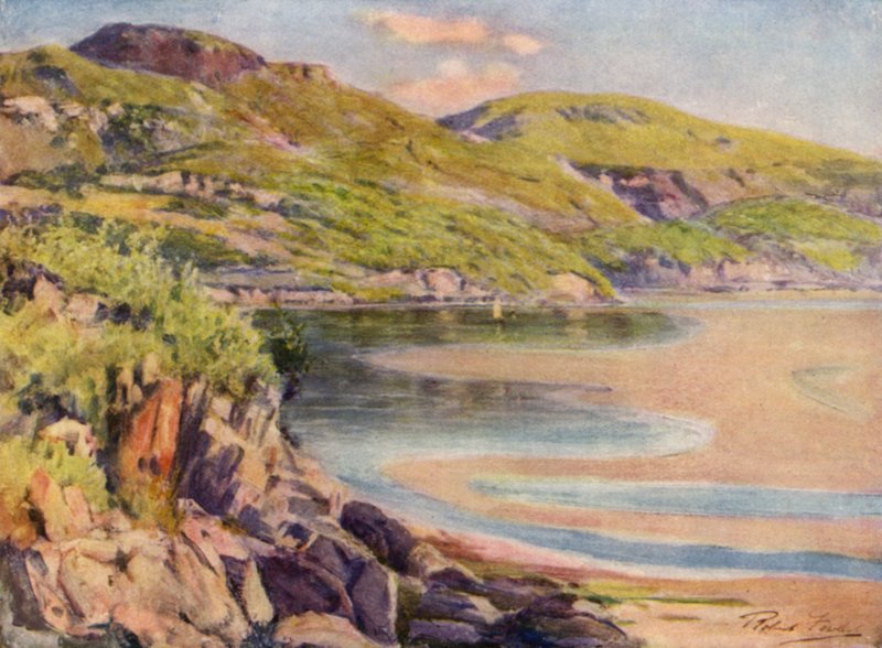 आने वाली ज्वार, बारमाउथ के पास (रंग लिथो) द्वारा रॉबर्ट (बाद में) फाउलर