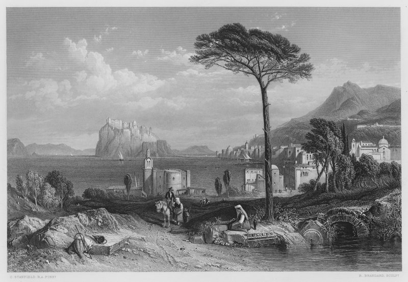 इस्चिया, रॉयल संग्रह में तस्वीर से द्वारा Stanfield