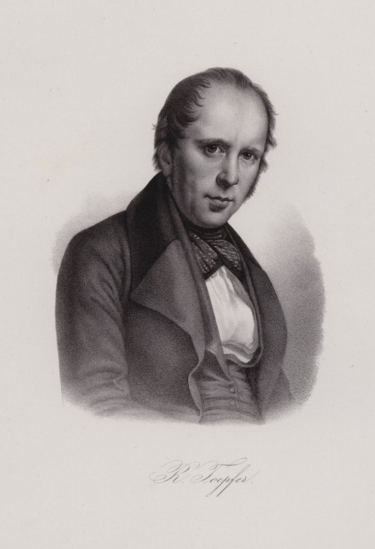 Rodolphe Topffer, स्विस शिक्षक और कलाकार (उत्कीर्णन) द्वारा स्विस स्कूल