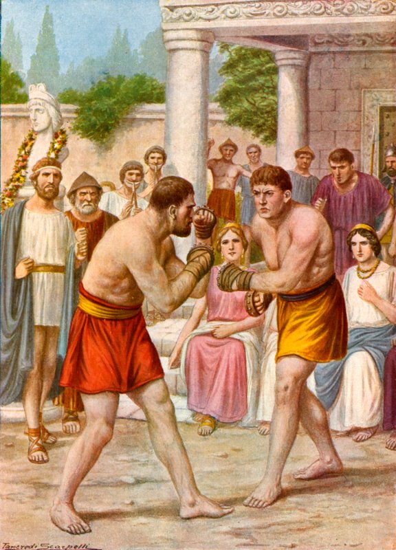 Etruscan के मुक्केबाज द्वारा टेंक्रेडी स्कार्पेलि