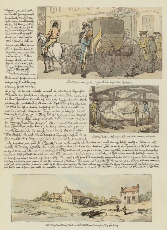 एक पोस्ट चेज़ में रॉलैंड्सन का दौरा, 1782 (क्रोमोलिथो) द्वारा थॉमस रोलैंड्सन