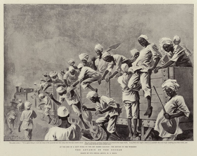 द एडवांस इन द सौदान द्वारा विलियम टी। मौड