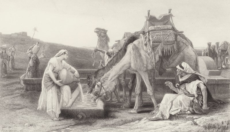 रिबका और एलीएज़र द्वारा अलेक्जेंड्रे कैबनेल के बाद