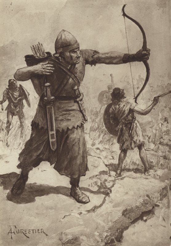 एशियाई आर्चर और स्लिंगर्स द्वारा Amedee Forestier के बाद